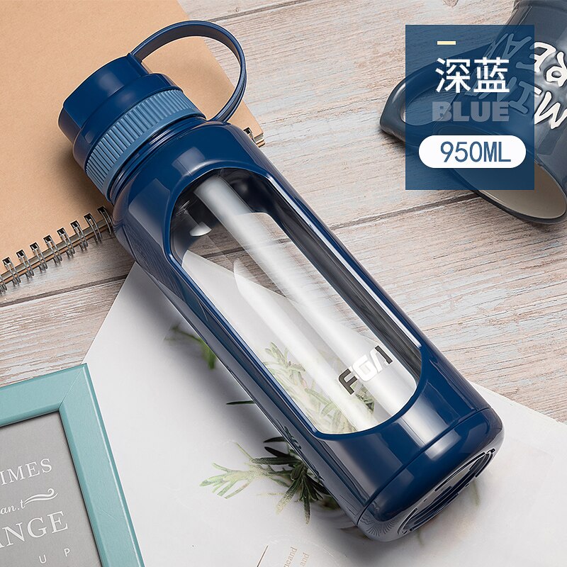 Herbruikbare Glas Water Fles Siliconen Mouw Liefde Eiland Water Drinken Fles Zetgroep Custom Borraccia Huis Decoratie JJ60WB: style3