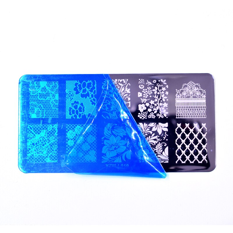 12*6cm szablony do zdobienia paznokci płytka do stemplowania kompozycja z kwiatów szablony do stempli geometrycznych obraz szablon do zdobienia paznokci