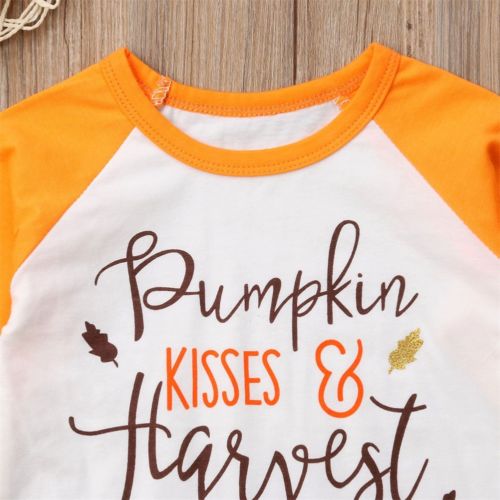 Infant Baby Boy Girl Long Sleeve Autumn Halloween T-shirt Tops Outfits Clothes