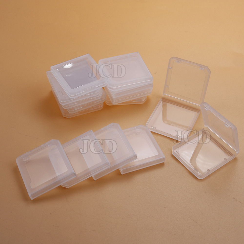 Caja de cartucho de juego de plástico transparente, cubierta antipolvo para Nintendo 3DS 3DS LL NDS, caja de juego de fácil almacenamiento a prueba de polvo, 5/10 Uds.