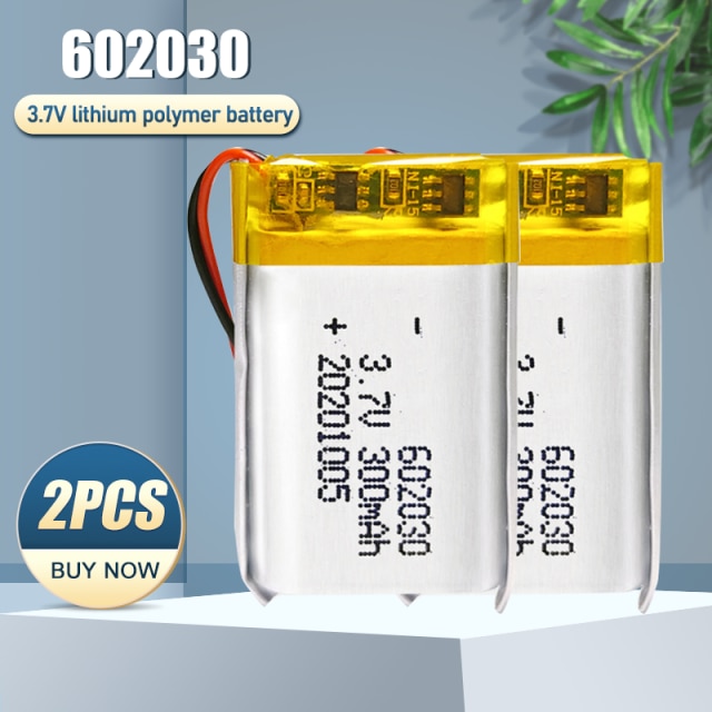 602030 3.7V 300mah Li Ion Li-Polymer Battery With Pcm In Stock - Foto 4