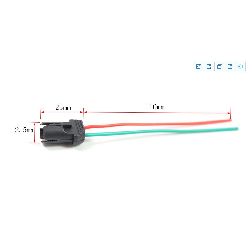 5 pièces T10 connecteur W5W voiture lumière câble voiture lumière ampoule fil camion ampoule LED prise voiture clignotant largeur pied de lampe