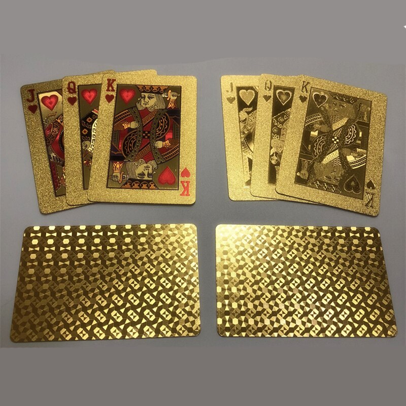 54Pcs/Set Waterproof US Dollar Pattern Poker Table Game Playing Card Collection Poker Table Game Playing Card Collection Poker