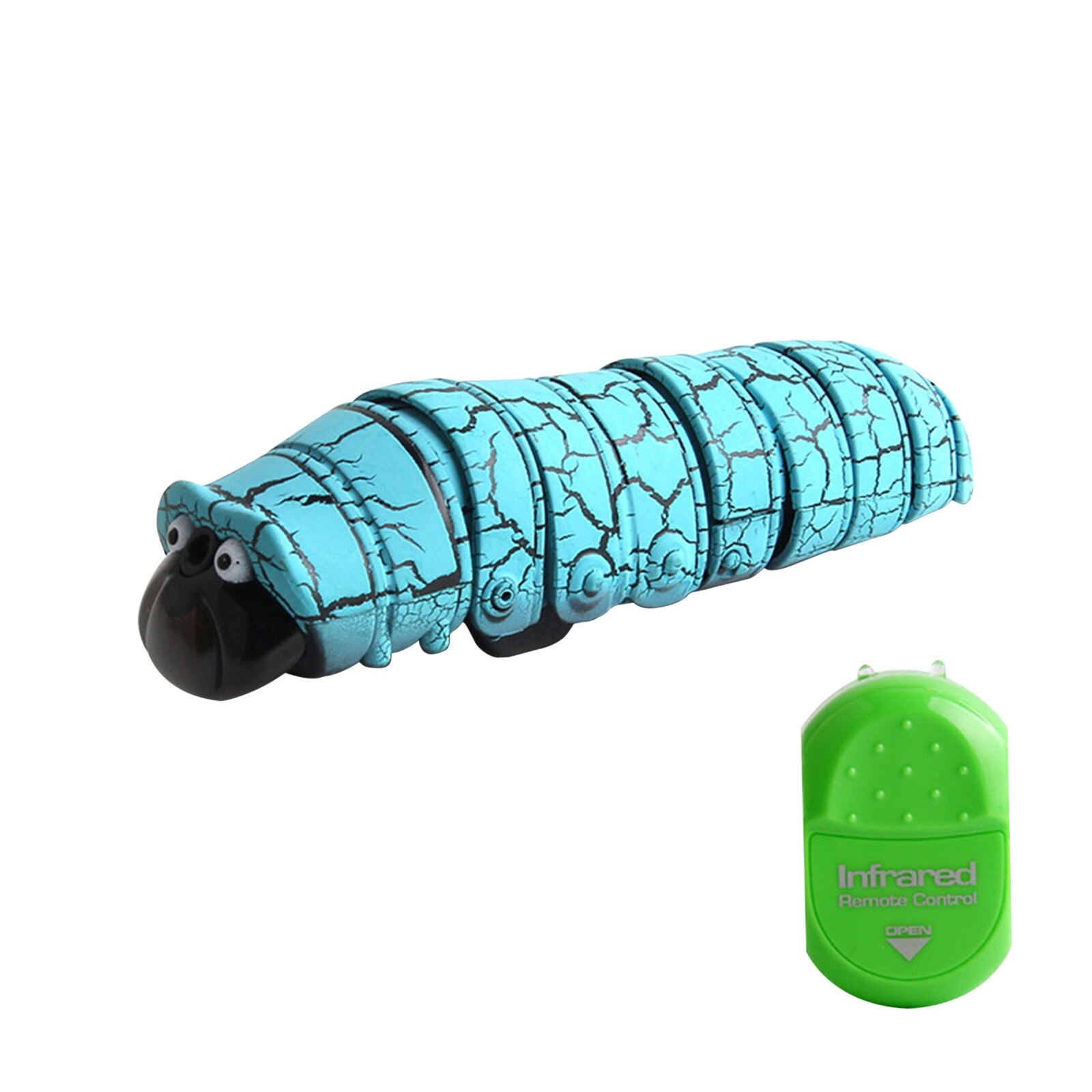Jouet télécommandé à infrarouge pour enfants et adultes, fausse chenille, ver, Animal, farce, nouveauté: D