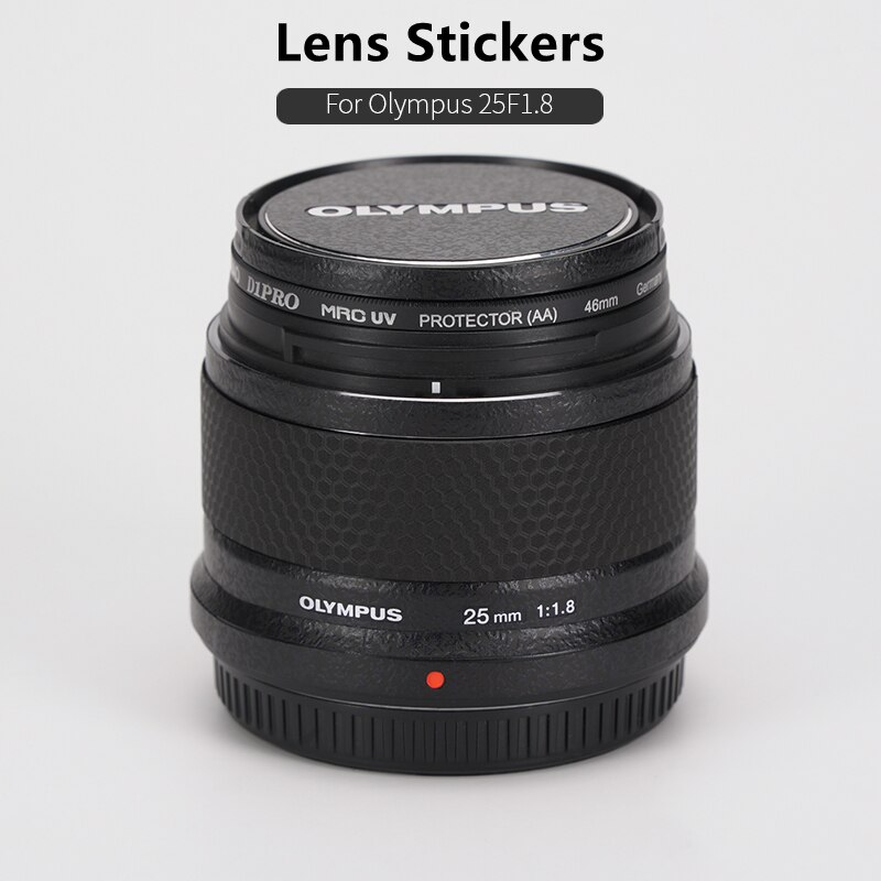 Olympus 25 1.8 Lens Sticker Vinyl Decal Skin Voor Olympus M. Zuiko Digital 25Mm F1.8 Lens Premium Wraps Gevallen