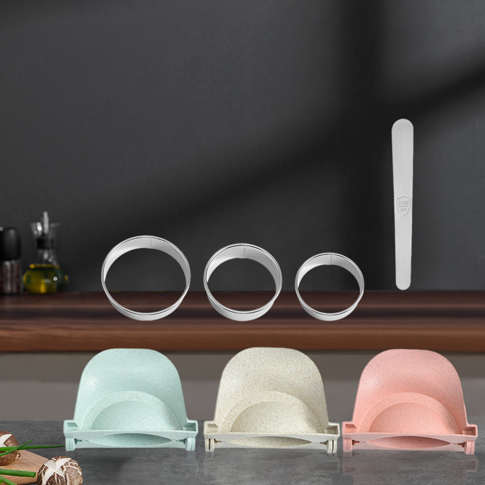 Dumpling Molds Biscuit Pastry Cake Baking Tools Dumpling Skin Wrapper Mould Round Biscuit Mold Dough Press Maker