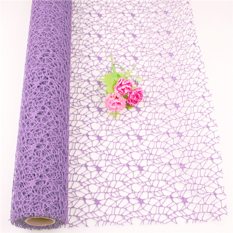 4.5M Kleur Organza Boeket Wikkelen Gaas Mesh Diy Craft Leveranties Kinderen Hand Scrapbook Gereedschap Wedding Party Decor Gordijnen