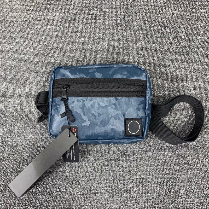 Italiaanse Kompas Badge Patched Mannen Unisex Chestbag Waistbag Zakken Hiphop Functionele Stijl Mannen Waistbag Schoudertassen: waistbag 8