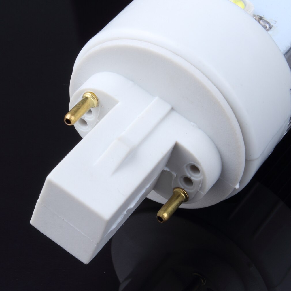G24 5W Positive White Horizontal Use Half-Side Light Bulb High-power