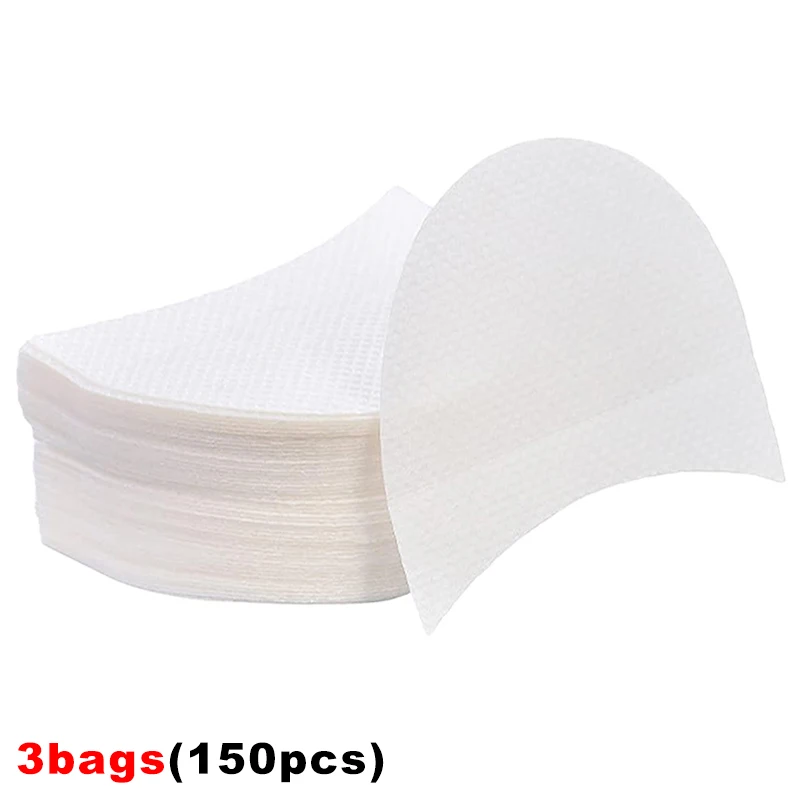 Disposable Cotton Eyelashes Patch Sticker for Removing Eyelashes Eyeshadow Shields Eye Pads Patch Eyelash Extension Makeup Tools: Blue