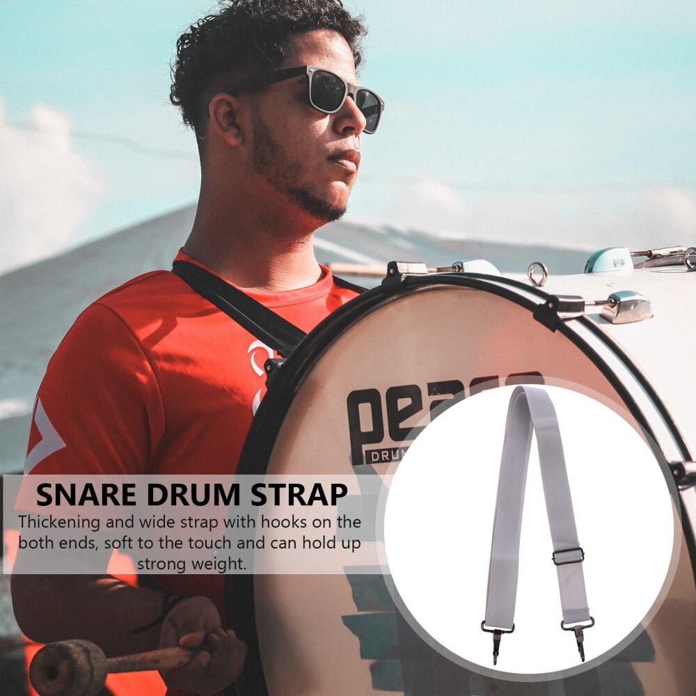 Adjustable Wide and Lengthen Marching Snare Drum Sling Strap Belt Accessories