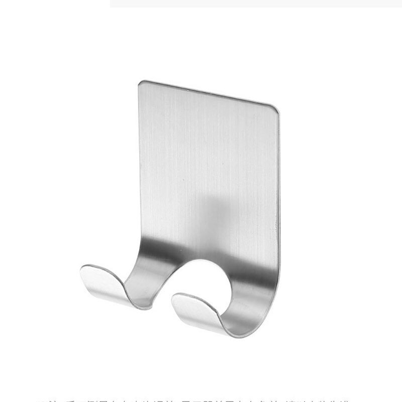 1 pc razor stainless steel bracket for men's razor holder bathroom razor holder wall adhesive storage hook kitchen rack: Default Title
