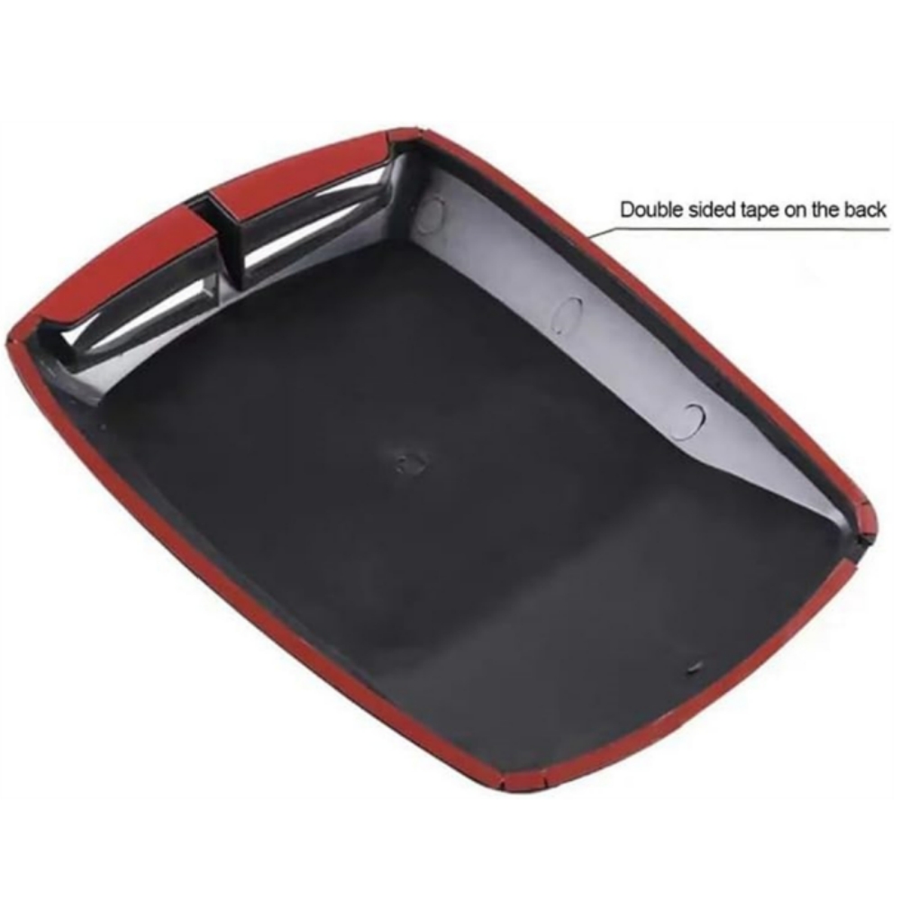Universal Roof Air Vent Car Hood Scoop Vents Air Flow Intake Hood Scoop Vent Turbo Bonnet Sticker Cover for Car