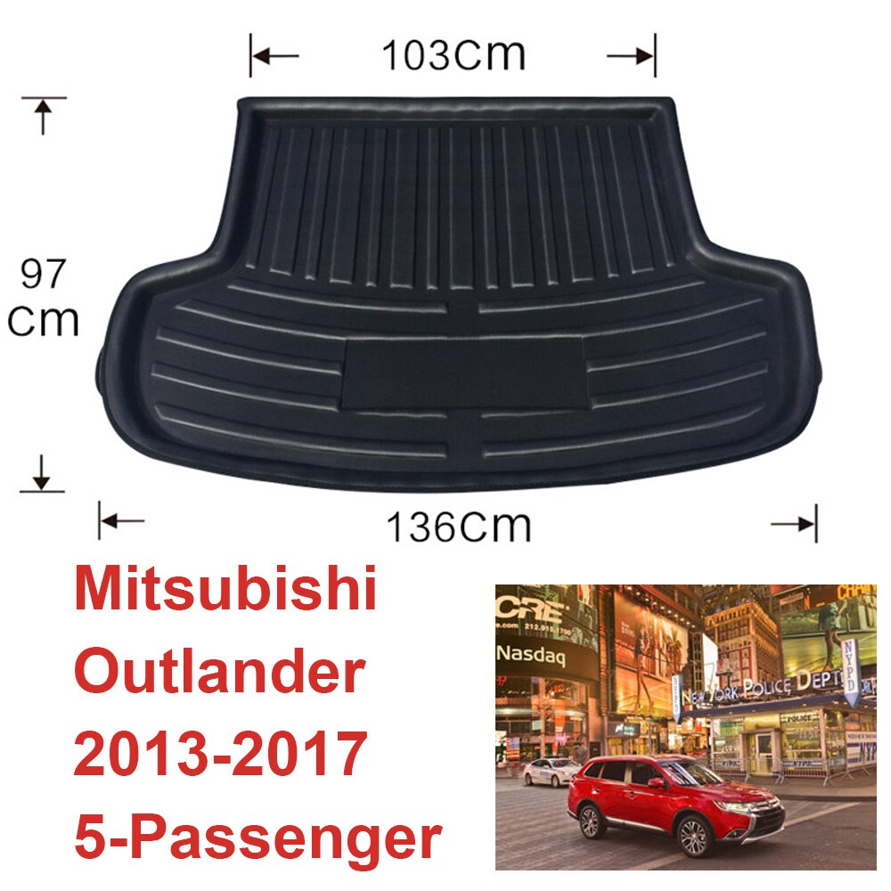 Voor Mitsubishi Outlander Boot Mat Kofferbak Lijnv... Grandado