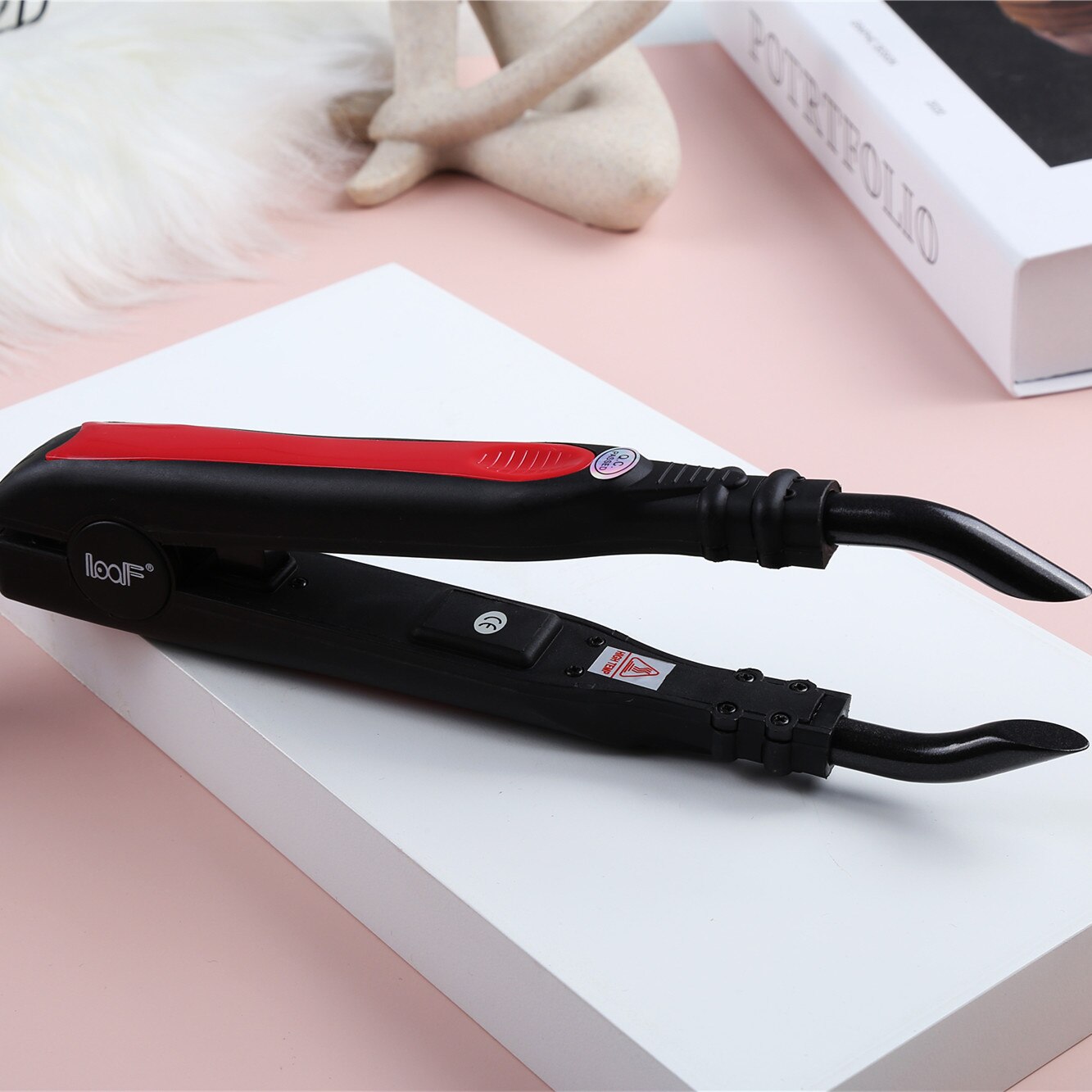 Wand Iron Melt Hair Styling Tools Adjustable Tempe... - Grandado
