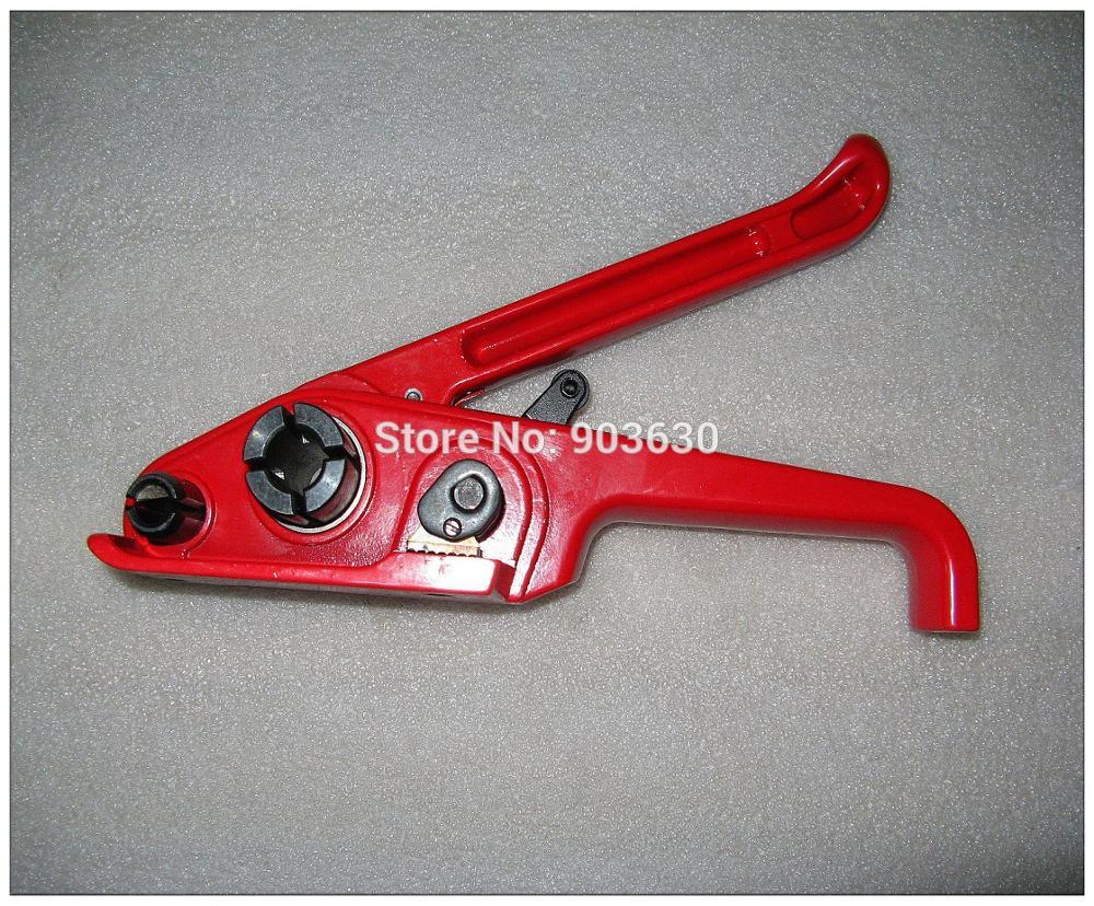 Manual PP/PET Strapping Machine 12-19mm Poly Strapping Tensioner Flexible Packaging Bands Binding Machine Strapping Tool