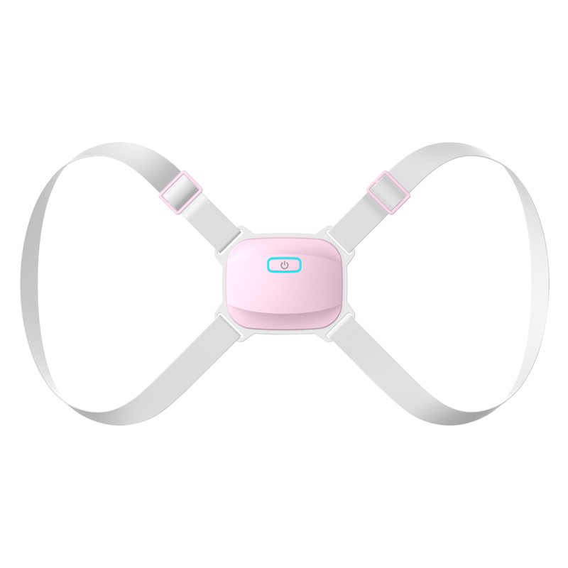 Corrector de postura de espalda ajustable para hombre y mujer, conjunto de arnés de seguridad, protección laboral, soporte de hombro sentado en forma recta: B