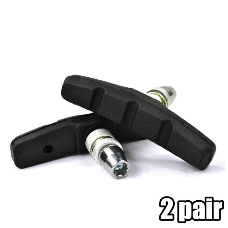 2 par  eller 4 par sykkelbremseklosser v bremseklosser terrengsykkeltilbehør bulk mtb bremseklosser 202-0007