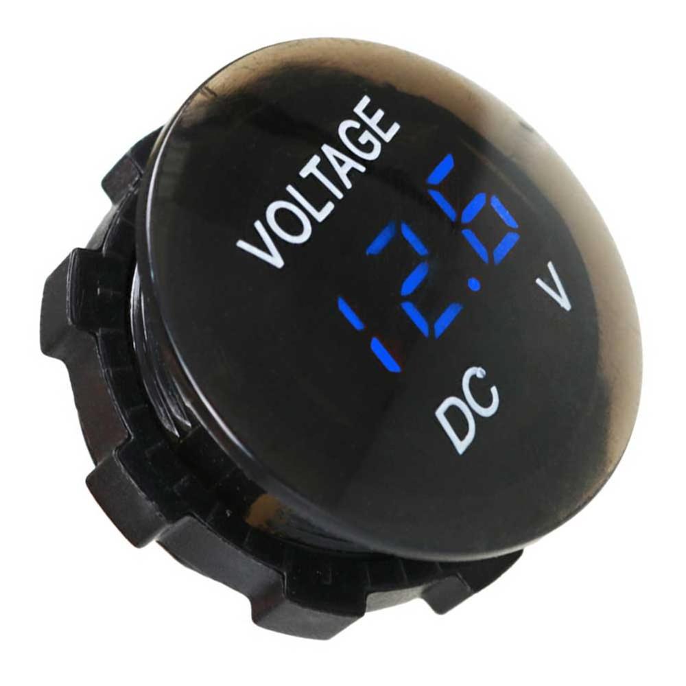 Monitoring Easy For You To Know The Status Of The Battery Car Battery Voltmeter Dc Led Digital Display Short Smooth Voltmeter
