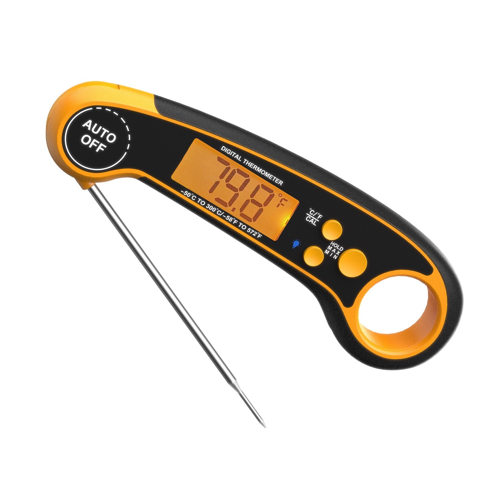 A digital meat thermometer long probe cooking kitchen barbecue milk liquid oven instrument homemade food temperature sensor: G