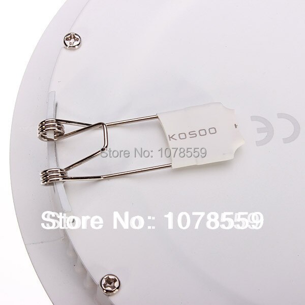 15W led panel lights Epistar chip 1440lm warm white/white round suspended SMD 85-265V