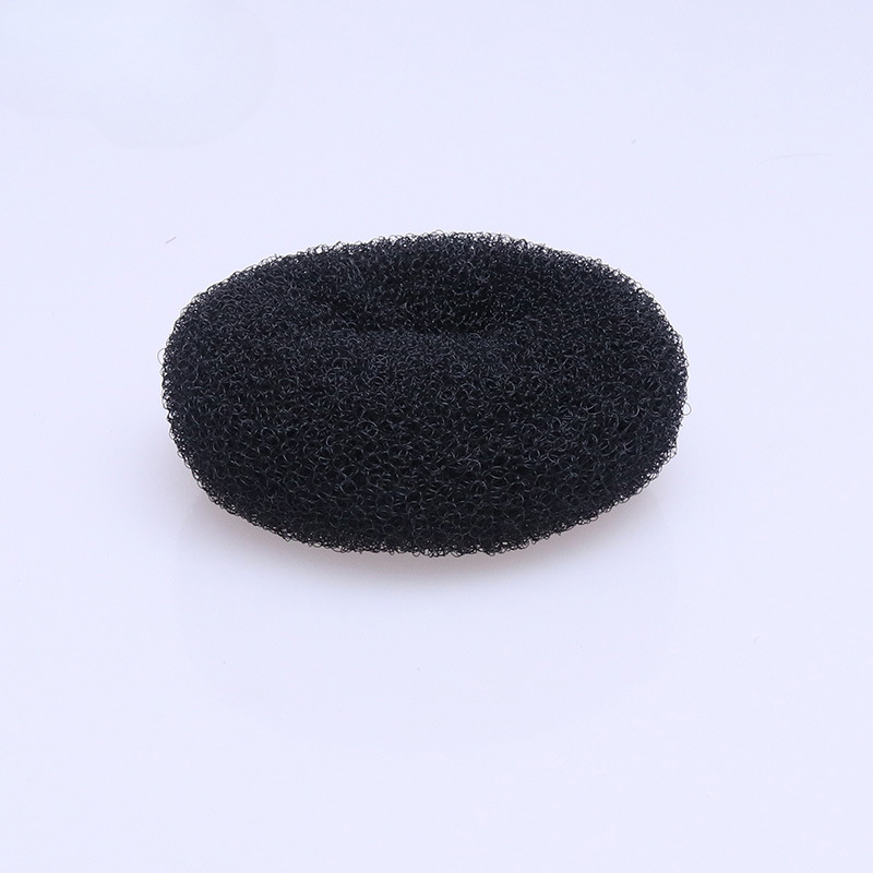 Rollo mágico de esponja de espuma para mujer, anillo grande fácil, máquina para hacer moños, Donut, herramientas de peinado, accesorios para el cabello para niña: Verde militar