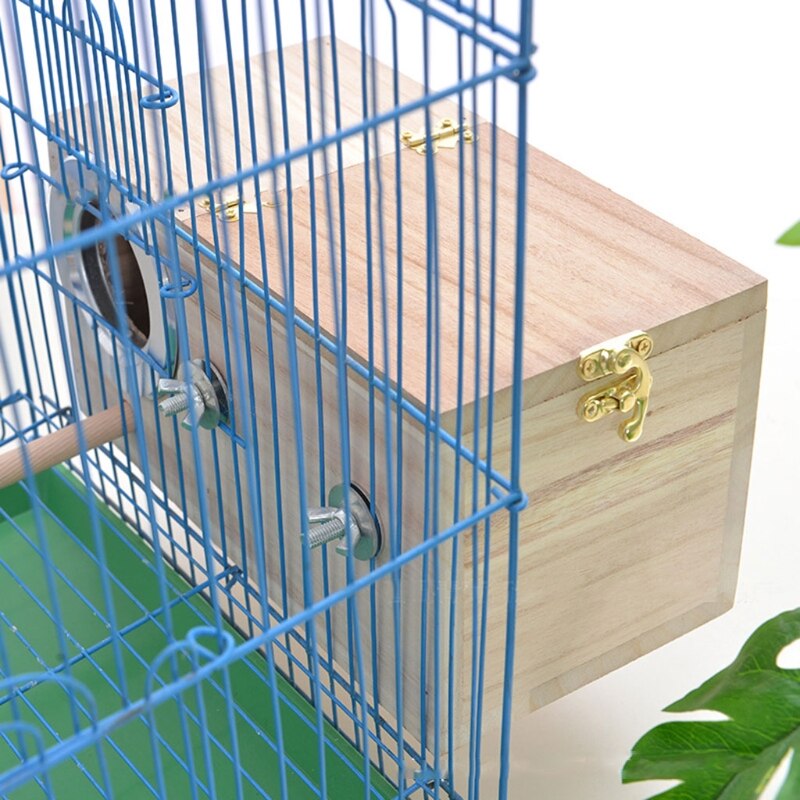 10Pcs Birds Perch Holder Parrot House Screw and Nuts Food Feeder Parts Bird Cage Breeding Box Accessories