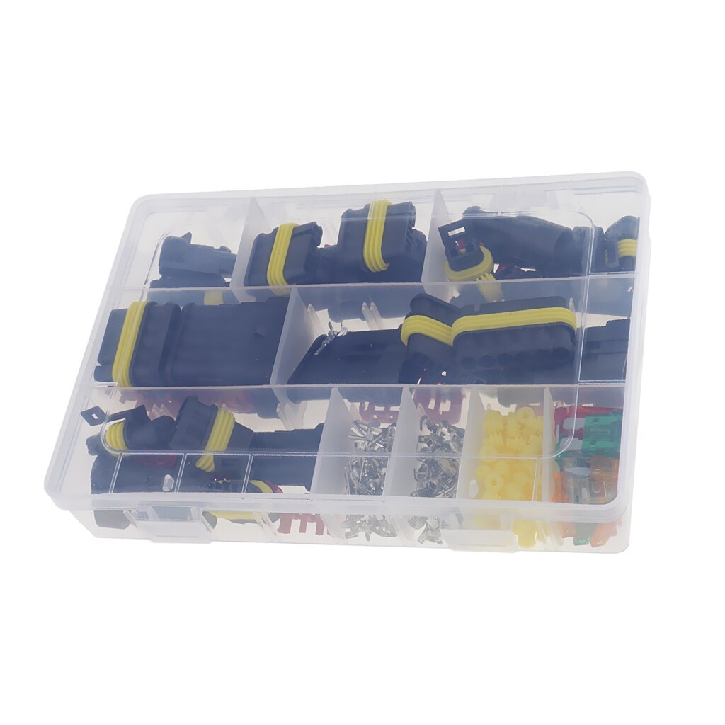 Auto 1/2/3/4/5/6 Pin Way Elektrische Connector Terminal Kit Stabiele Verbinding