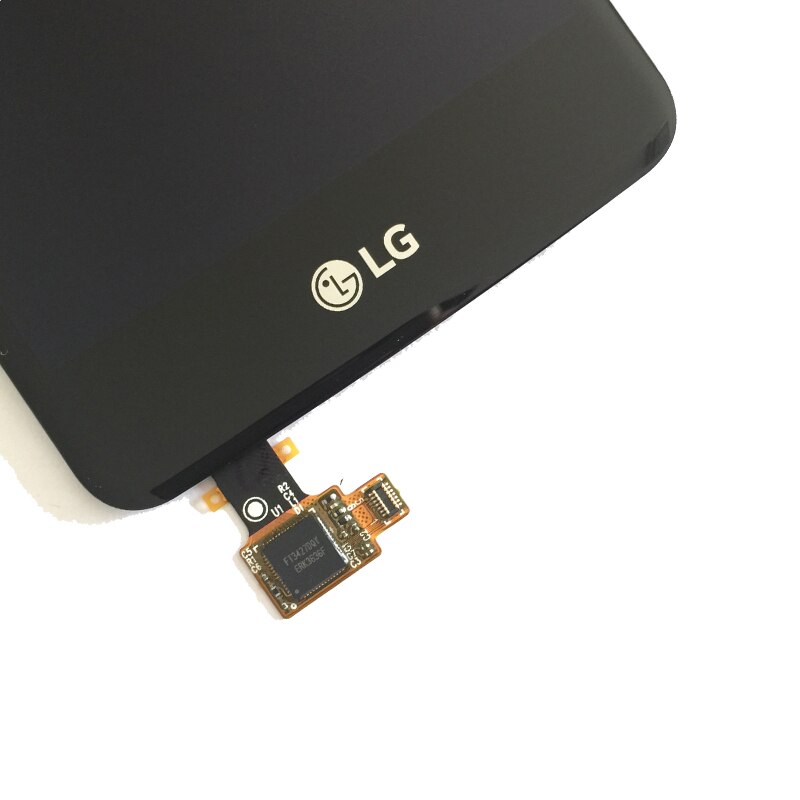 Pantalla LCD Original X240 para LG K8 2017x240, Digitalizador de pantalla táctil, con marco biselado, montaje completo,