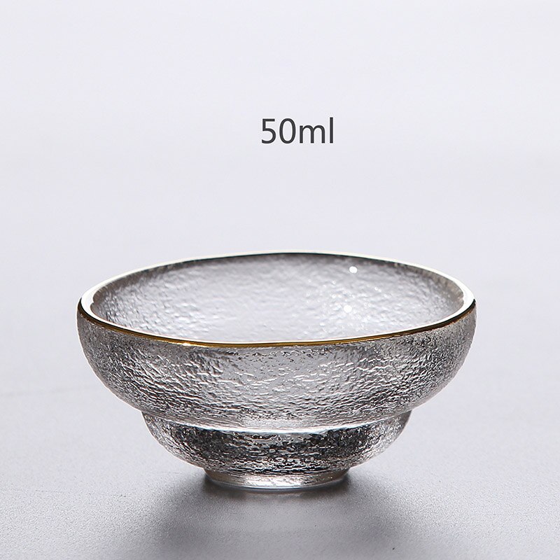 Tangpin varmebestandig gjennomsiktig glass tekopp til te glass tekopp kung fu kopp: Stil b