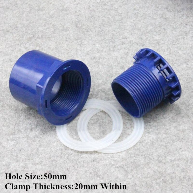 Drainage Pipe for Fish Tank Aquarium Connector Plastic Tube Joint Water Pipe Connector Joint Fish Tank Drain Drainage Supplies