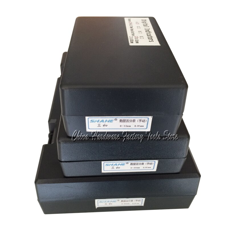 SHAHE 0-12.7 mm digital gauge digital dial indicator electronic indicator 12.7 mm 0.01mm digital indicator