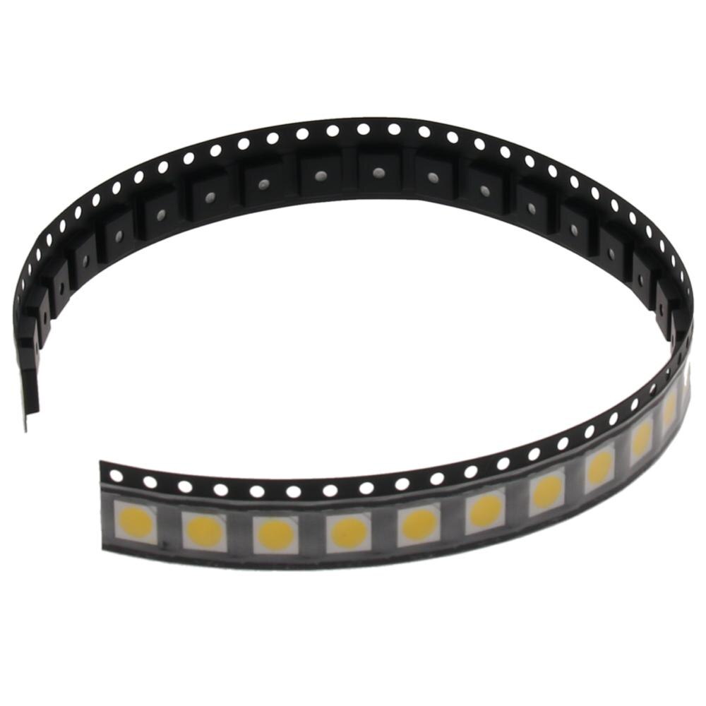 30 stücke Chips SMD LED Rechteck Lampe Perlen warm weiß Licht Oberfläche Montieren licht Emittierende Dioden Für LED Streifen lichter birne 5050
