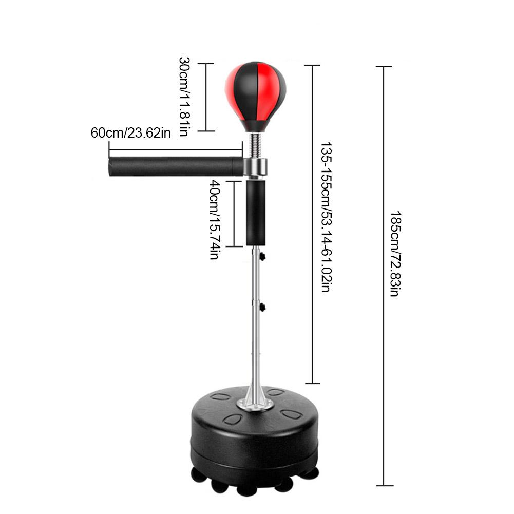 Boxen Profiboxen Tasche Schweren Stand Boxsack Mit 360 Grad Reflex Bar Fitness Boxen Ausrügestochen