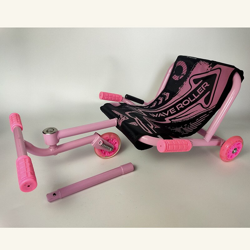 Kleurrijke Konijn Wave Roller Kinderen Balans Auto Voor Mannen En Vrouwen, Rollende Auto, Draaien Auto, driewielige Scooter, Go-Kart.: green