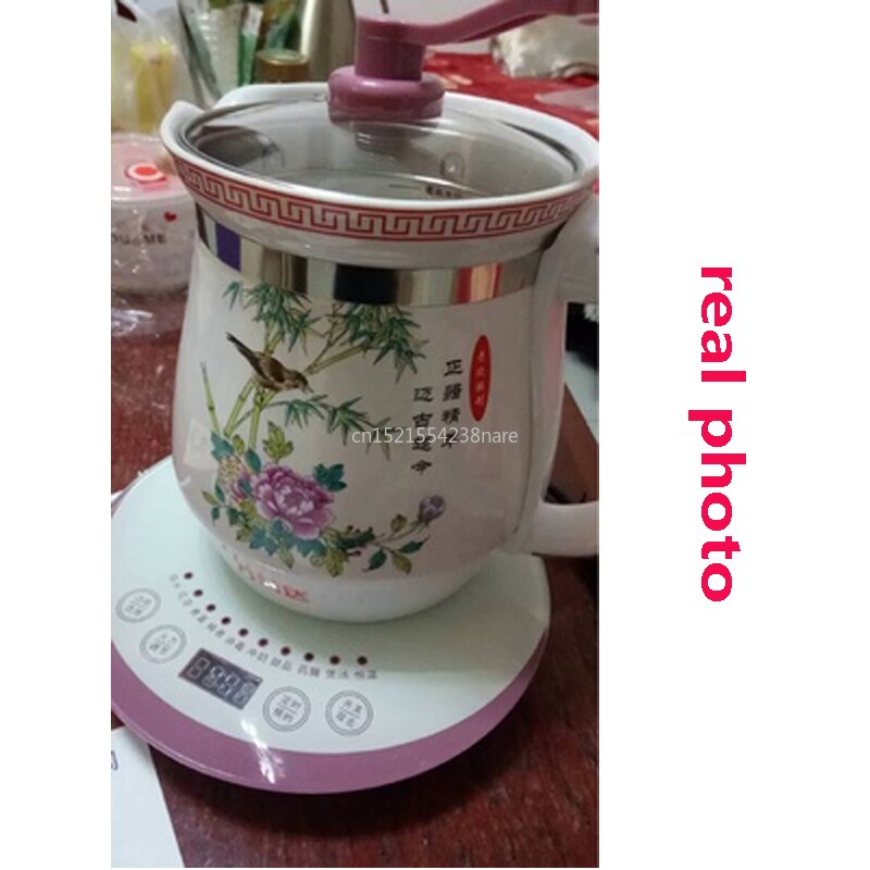 1.8L multifunción Kattle ceramica automática salud tetera termostática salud botella de agua control Digital