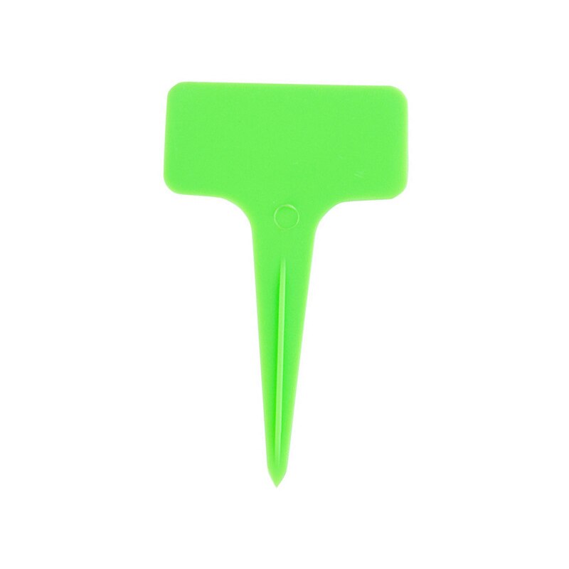 50pcs T-shaped Plant Labels Tags Markers Garden Nursery Herbs Seedings Flowers Colorful Waterproof Plastic Lables Tags Sign