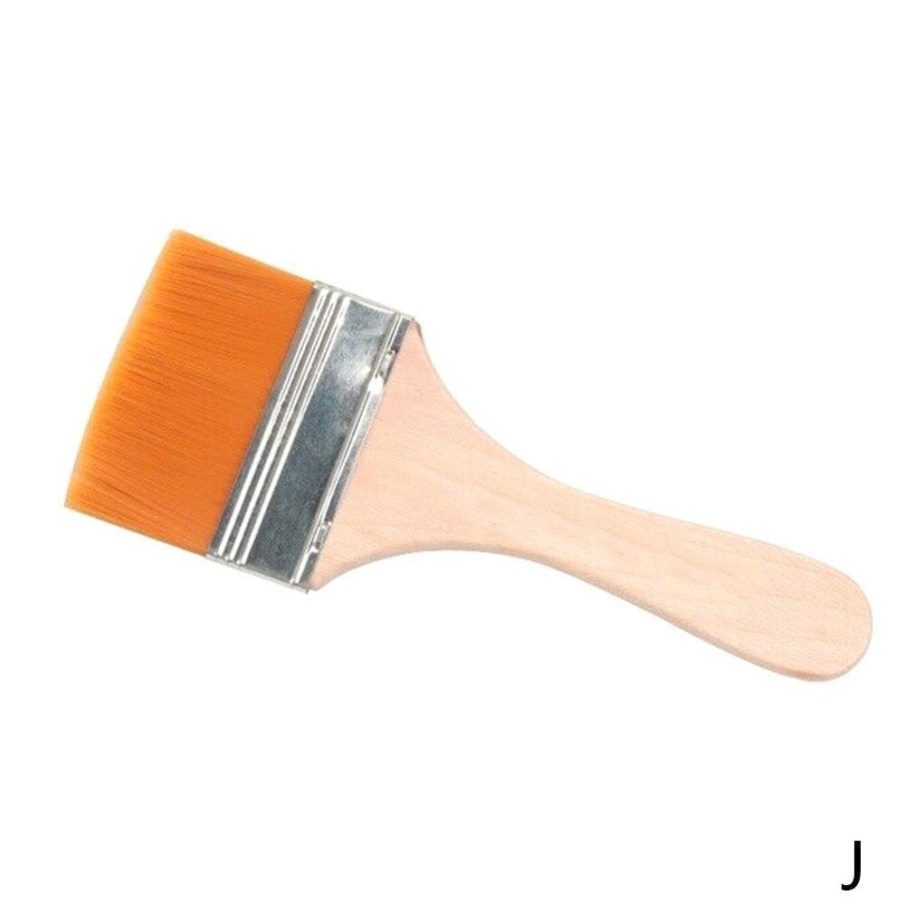 Nylon verfkwast houten handvat olieverfkwasten voor acrylverfbenodigdheden voor kinderen kunstacademie schilderen  w4 t 8: Nr . .10
