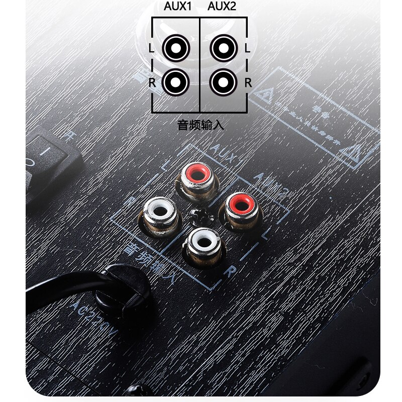 30W*2 4-inch Home High-power Computer Speaker HiFi Bluetooth High-fidelity Active Speaker Wall-mounted Speaker Fever Grade