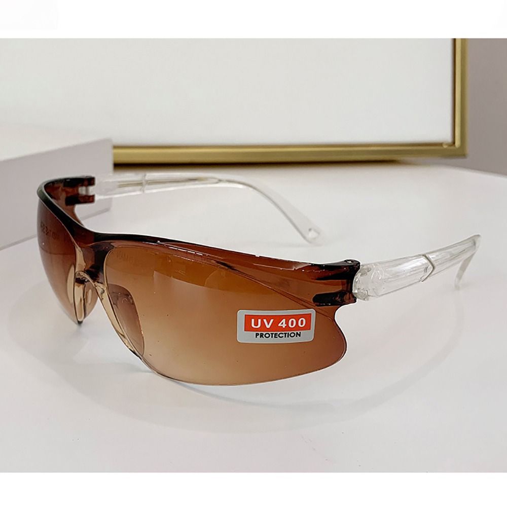 1Pc Universal Impact Resistant Dustproof Sandproof Windproof Protective Goggle Labor Protection Sunglasses UV400 Cycling Glasses