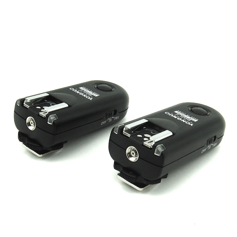 Yongnuo-disparador de Flash inalámbrico con mando a distancia RF-603 II C3 2,4G para Canon DSLR 7D 1D 1DS 5D II III 50D 40D 30D 20D 10D