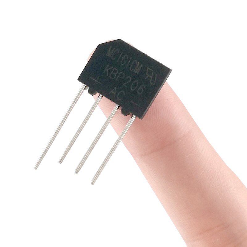 MCIGICM 20pcs RECT BRIDGE GPP 600V 2A KBP206G KBP2... – Grandado