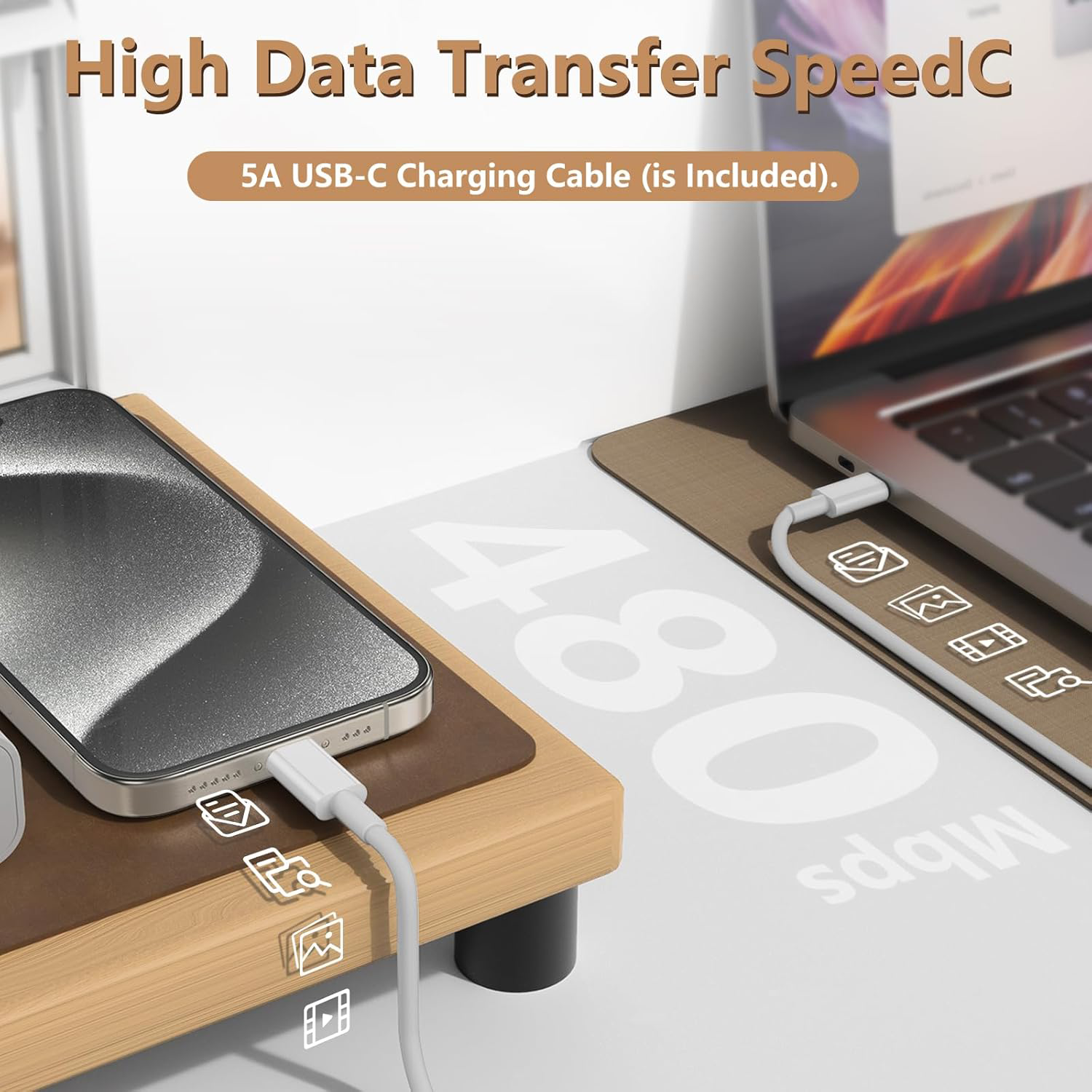 PD 35W tipo C Cable de cargador rápido para iPhone 16 15 14 13 Pro Max adaptador de cargador para iPad cargadores de pared con enchufe de la UE 1m 2m