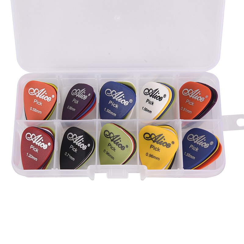 50Pcs/Set Electric Guitar Pick Acoustic Music Picks Plectrum Guitar Accessories