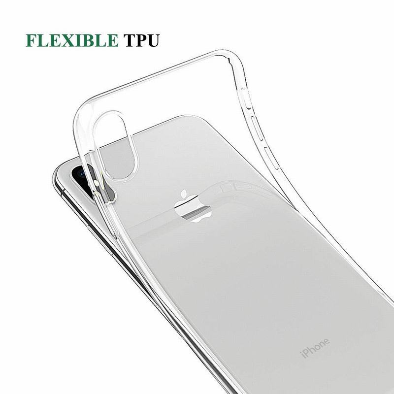 Ascromy Per il iphone 11 Pro Max Premium Custodia Trasparente Molle del Gel di TPU Trasparente Della Copertura di Protezione Per il iphone XS Max XR X 8 7 6s 6 più