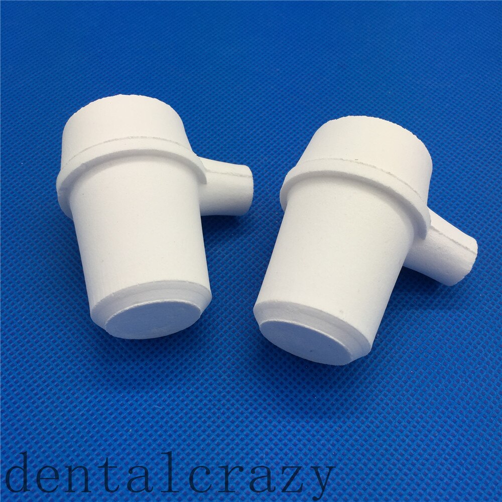 Dental Lab Casting Quartz Crucible Hooded,Quartz Zirconia Centrifugal Casting Crucible Hooded: C