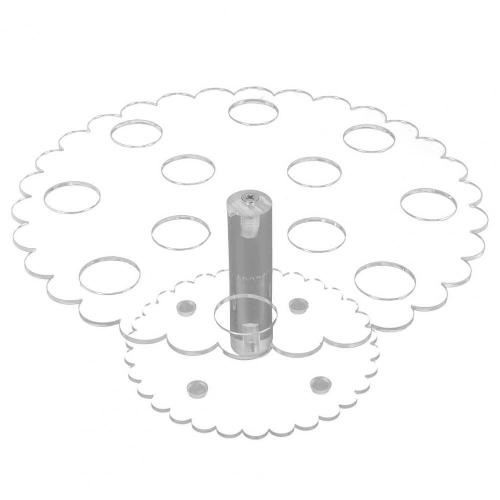 Acrylic Ice Cream Stand Cake Cone Stand Holder 12 Cones Wedding Buffet Display uacr Ice Cream Tools bar Kitchen Tools Gadgets: Default Title