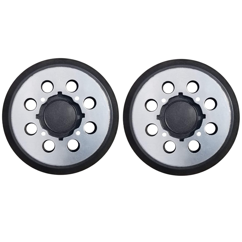 5- tommers slipemaskin med krok og løkke med metallunderlag til dewalt løp-slipemaskin - kompatibel med modell dwe 6421,2- pakning: misligholde tittel