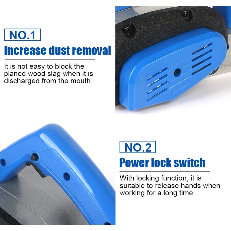 Woodworking Portable Electric Planer Electric Planer Multifunctional Small Mini Household Planer Electric Planer