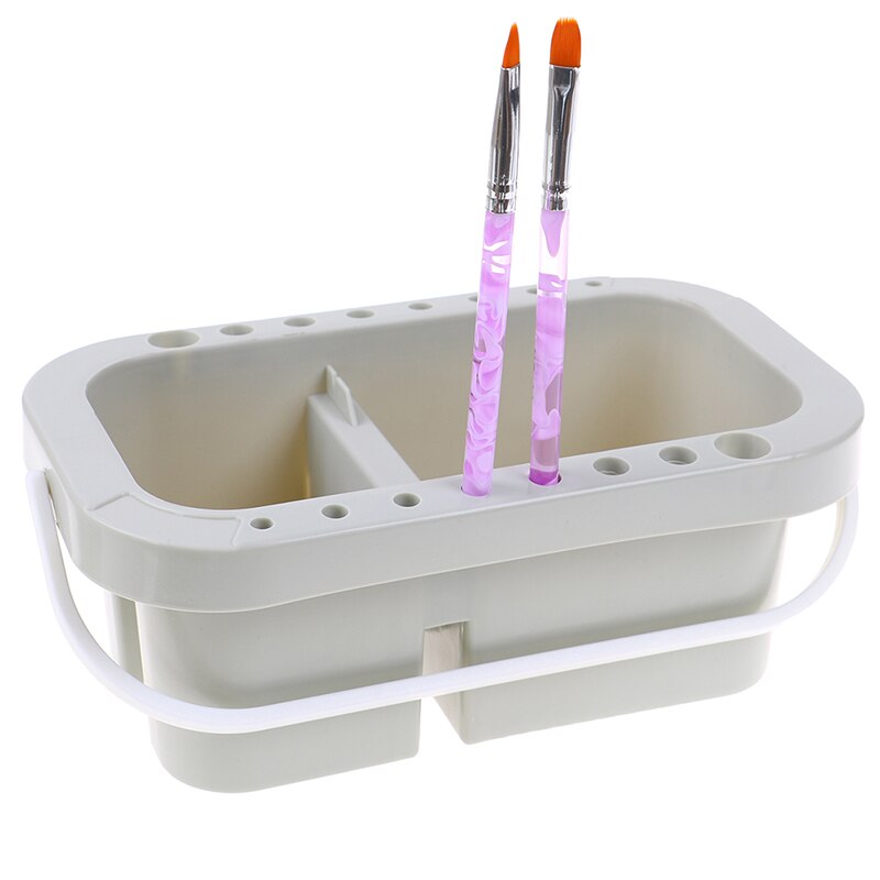 Borstel Wassen Emmer Multifunctionele Pen Vat Penselenbakje Art Supply Olie Acryl Aquarel Tool Art Palet Borstel Houder